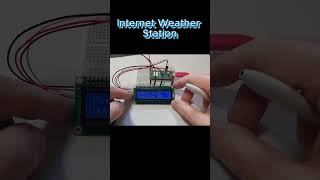 Pico W Displays OpenWeather on LCD 1602 (I2C) coded with Arduino IDE