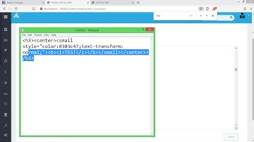 add notice or announcement in portal