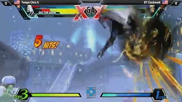 NorCal Regionals 2015 - UMVC3 - Top 8 - Tempo Chris G vs BT Clockwork