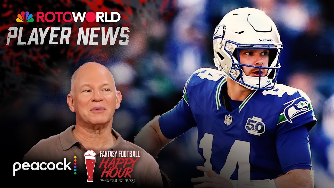 Gauging Sam Darnold's rest-of-season fantasy value | Fantasy Football Happy Hour | NFL on NBC
