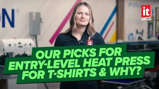 Our picks for entry-level heat press for t-shirts &amp; why?