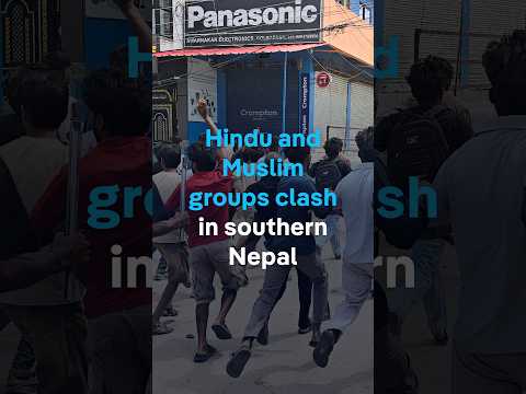 Hindu and Muslim <strong>groups</strong> clash in southern Nepal | DW News