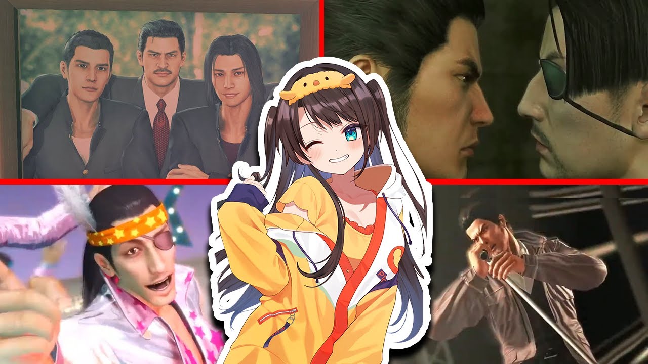 All Of Subaru Karaoke Moment In Yakuza Series ( Y0 - Y5 ) [ Hololive JP / ENG Sub ]