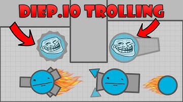 DIEP.IO STALKER LANDMINE TROLLING!! Trolling in Diep.io Maze Mode