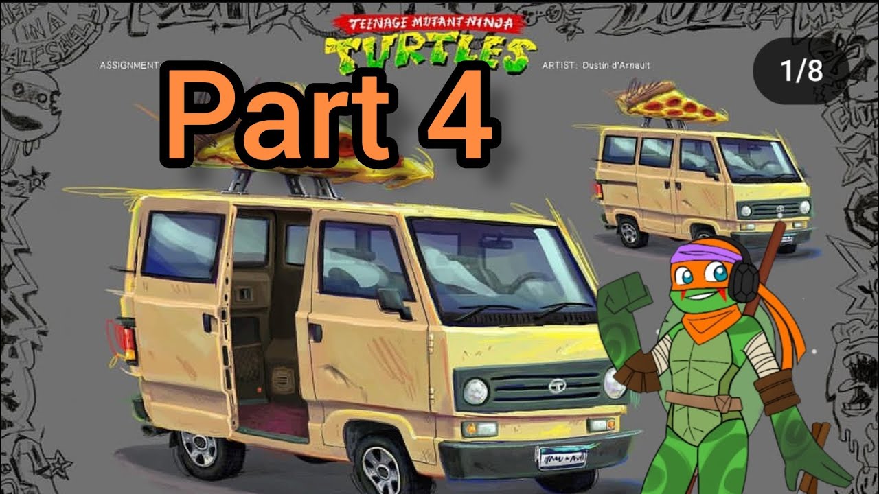 Teenage Mutant Ninja Turtles Mutant Mayhem Concept Art Images Part 4