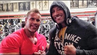 Jay Cutler Arms Workout At Ds Gym With Dwayne The Rock Johnson