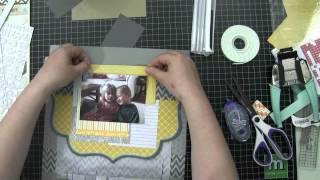 Process Video 110: Scrapbook Layout: Oh Brother