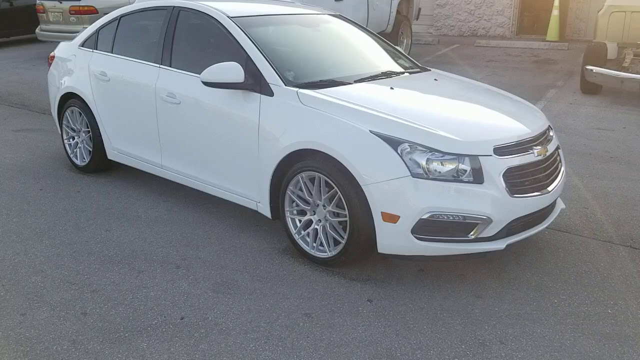 877-544-8473 18" F1R F103 Silver Wheels Chevy Cruze Tuner Rims Racing Luxury DUBSandTIRES.com