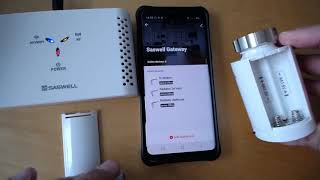 Bind Saswell Saswell thermostatic radiator valve  to gateway and  smartphone. screenshot 4