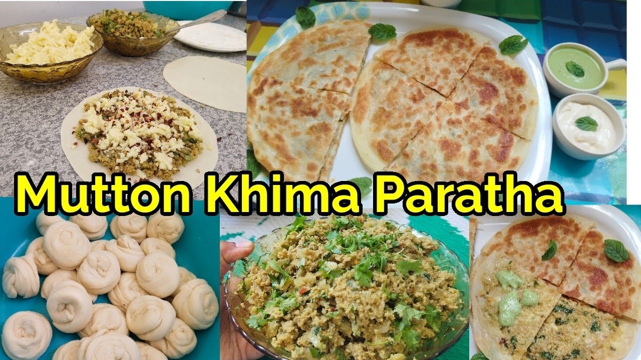 Mutton Khima Paratha | Cheese & Without Cheese | Crispy Juicy Paratha Recipe