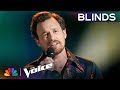 Clayton davis gives it his all on maroon 5s sunday morning  the voice blind auditions  nbc