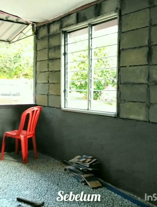baiki rumah kampung bajet barang binaan,baru Rm1500,buat sendiri,😊