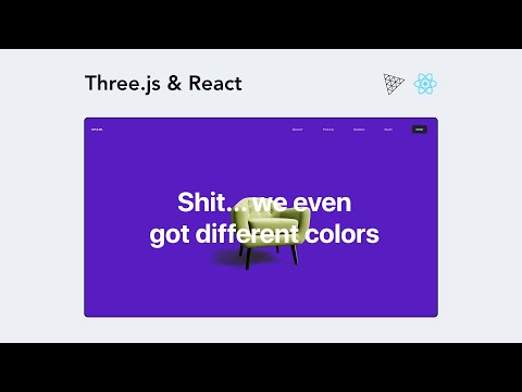 Building with React and Three.js using React Three Fiber