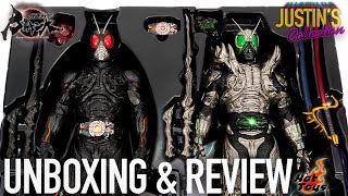Hot Toys Kamen Rider Black Sun & Shadowmoon Unboxing & Review