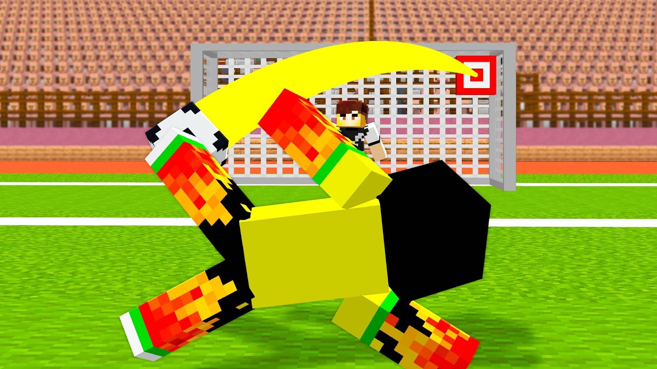 Como Jogar Futebol no Minecraft