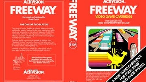 Freeway Atari 2600 (Activision) 1981