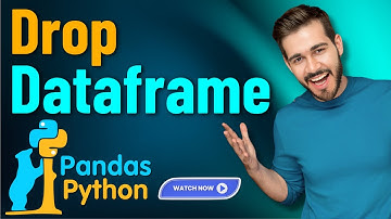Efficient Way to Drop Dataframe Pandas Python Tutorial | Dataframe Drop Column