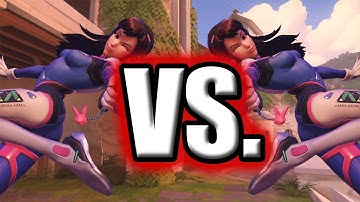 THE MOST EPIC D.VA 1V1 IN OVERWATCH!!!