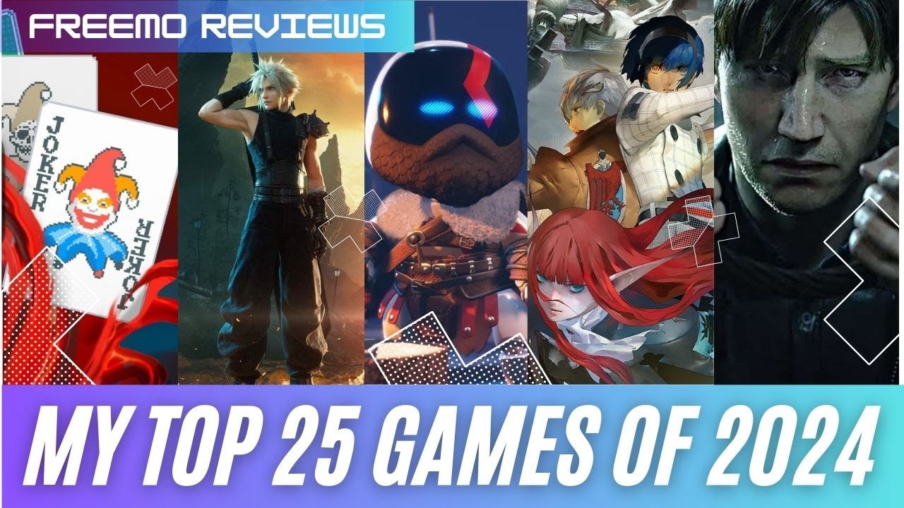 My Top 25 Games of 2024 - YouTube