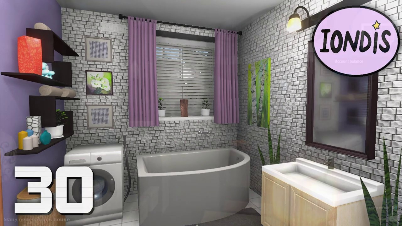 House Flipper ~ A Lovely Bathroom! - YouTube