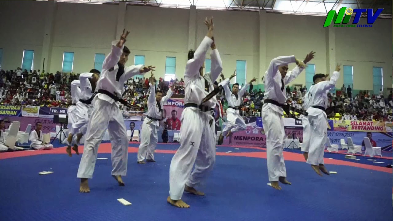 Taekwondo N Lion's Di Acara Pembukaan MENPORA CUP 2019 GOR POPKI Cibubur, Jakarta