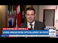 Nouvelle gouverneure générale: Louise Arbour entre officiellement en poste