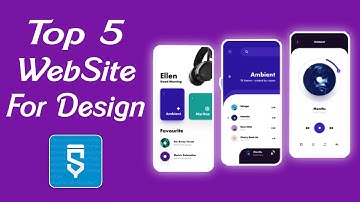 أفضل 5 مواقع تحتاجها لتصميم تطبيقك | Top 5 WebSite for Design #UI_UX for Developers