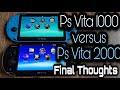 Ps Vita 1000 vs Ps Vita 2000 | Final Thoughts | Zealous Chuck