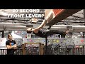 20 second front lever bouldering challenges and moonboard benchmark v9s