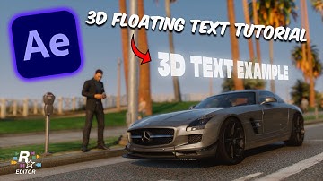 How to do 3D FLOATING TEXT Tutorial | ROCKSTAR EDITOR TUTORIAL | FiveM
