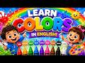 🏆 Learn Colors Fast! 🎨 English Colors for Kids | Fun & Easy