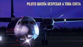 El Piloto Que Recibió 27 Alertas al Despegar  Vuelo del F50 de Skyward  International