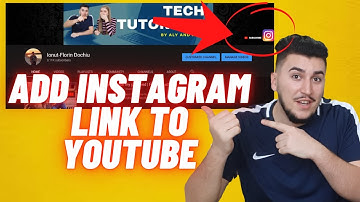 How to Add Instagram Icon Link to your YouTube Channel Art