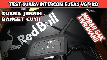 TEST SUARA INTERCOM EJEAS V6 PRO, JERNIH BANGET CUY + TEST HASIL MOD‼️#39