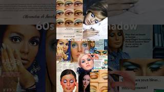 Celebrity My 60s blue eyeshadow look 🩵 #60s #1960s #60smakeup #blueeyeshadow #makeuptutorial Wealth