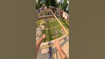 Bella ciao playground parkour running sliding pov #shorts