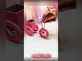 beautiful bicycle 🚲 art from thread n cardboard...💕 #mahicrafter #homemadepapercraft#homedecor#viral