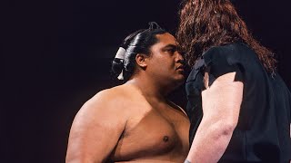 Yokozuna vs. giants: WWE Playlist