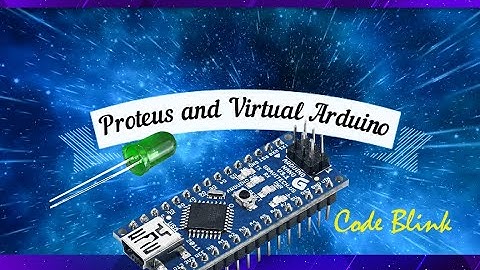 Proteus and Virtual Arduino | Code Blink | Arduino and led | Arduino project
