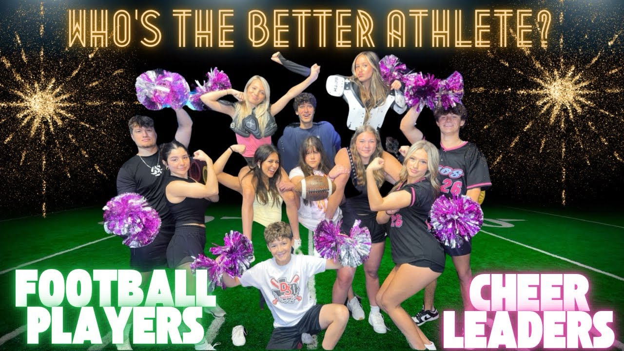 Футбол против чирлидерши с Элли Ингрэм