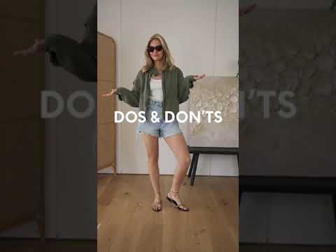 Dos & Don’ts of Denim Shorts