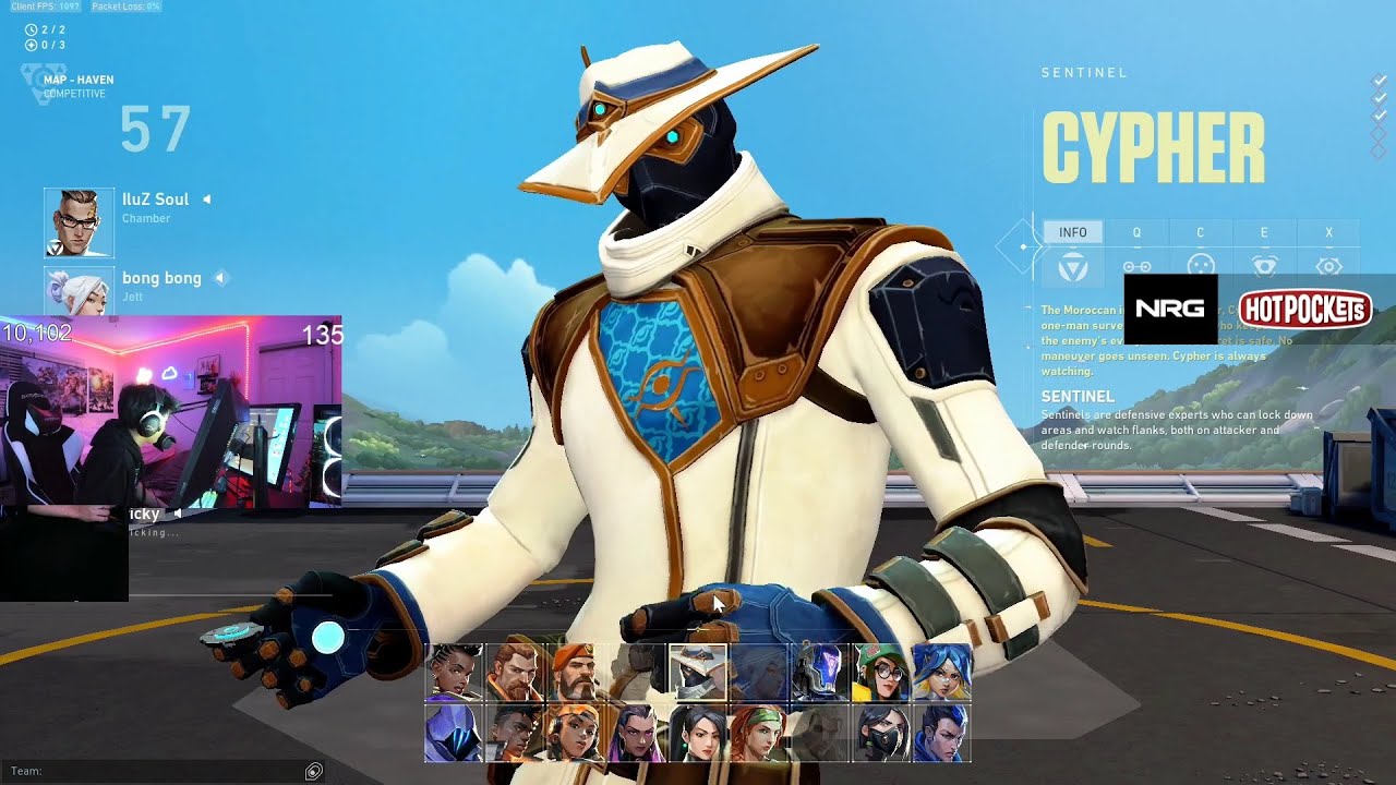 NRG s0m CYPHER VALORANT GAMEPLAY [ FULL MATCH VOD ]