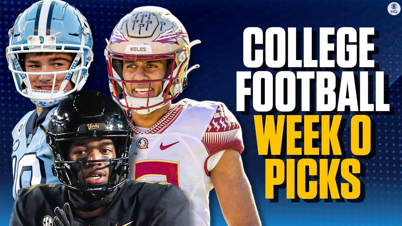 EXPERT PICKS for EACH College Football Week 0 Game CBS Sports HQ