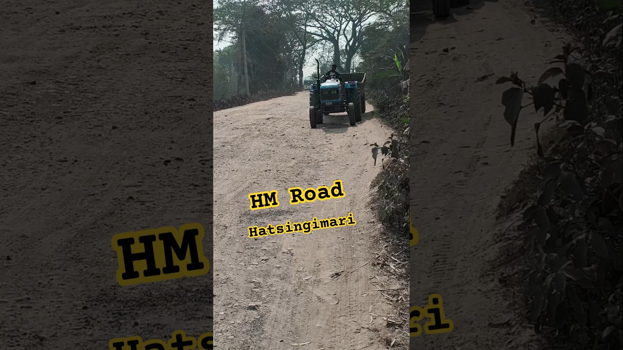 HM Road Hatsingimari To Mankachar 