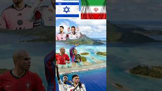 part《2》Football Comparison Iran 🇮🇷vs🇮🇱 Israel #shorts #youtubeshorts  #israel #iran #war #comparison