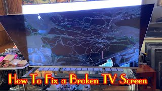 How To Fix A Broken Tv Screen Broken Tv Vietnam.