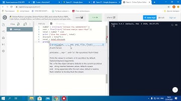 Створення програми онлайн (repl.it) та надсилання скріншота вчителю