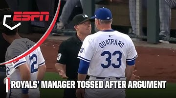 EJECTION ALERT 🚨 Royals