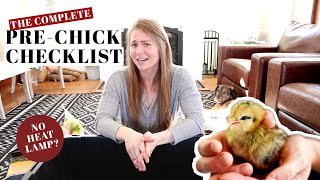 CHICK SUPPLIES CHECKLIST 101 | What You Need PRIOR To Buying Baby Chickens | BACKYARD POULTRY CARE