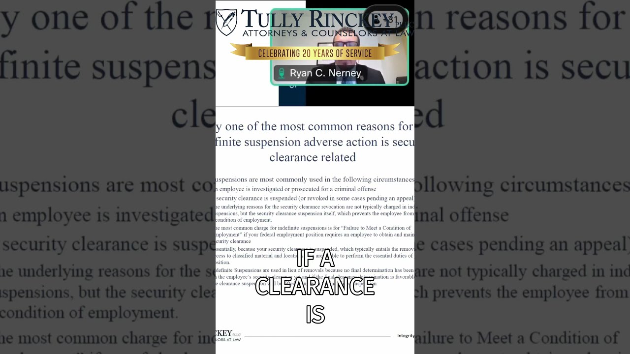 Security Clearance Suspension What Happens To Your Job Securityclearance